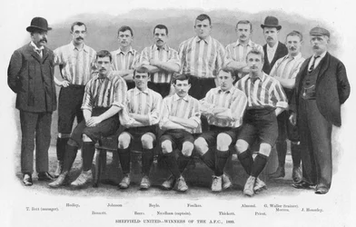 Sheffield United - Vencedores da Taça de Futebol da Associação, 1899